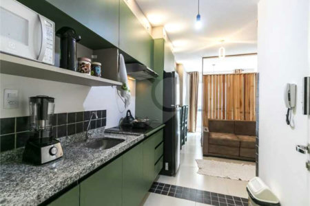 Apartamento à venda ou para alugar com 1 quarto em Brás, São Paulo, SP
