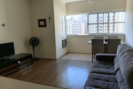 Apartamento com 2 dormitórios à venda, 62 m² por R$ 520.000,00 - Gonzaga - Santos/SP