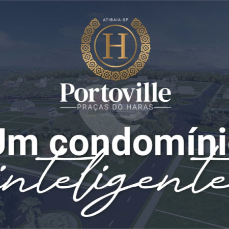 Terreno à venda no condomínio Portoville Praças do Haras, Atibaia - SP