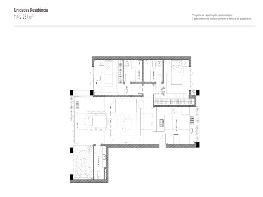 Apartamento à venda com 1 suíte em Jardim das Bandeiras, São Paulo, SP