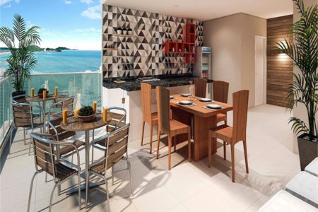 Apartamento Residencial à venda, Barra Funda, Guarujá - AP1709.