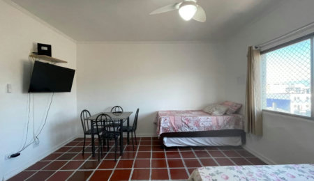 Kitnet com 1 dormitório à venda, 36 m² por R$ 215.000,00 - Centro - São Vicente/SP