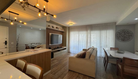 Apartamento Alto Padrão, 103 m² e 3 dormitórios à venda no José Menino - Santos/SP