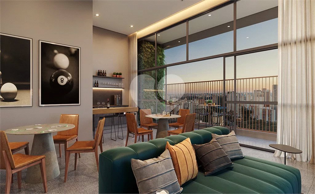 Apartamento à venda com 1 quarto em Perdizes, São Paulo, SP