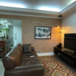 Apartamento com 3 dormitórios frente a praia à venda, 161 m² por R$ 2.200.000 - Gonzaga - Santos/SP