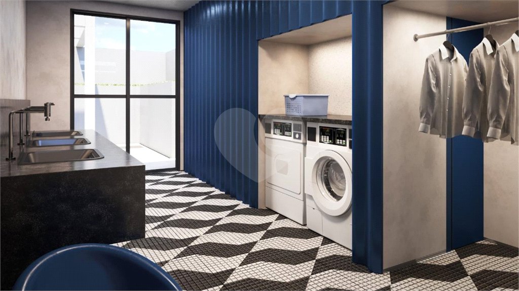 Apartamento à venda com 1 quarto em Brooklin Paulista, São Paulo, SP
