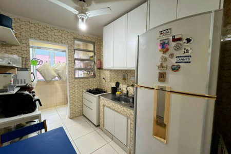 Apartamento com 2 dormitórios à venda, 54 m² por R$ 280.000,00 - Balneário Cidade Atlântica - Guarujá/SP