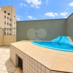 Cobertura duplex no Centro de São Bernardo do Campo, com 3 suítes, hidromassagem, mini spa, área gourmet e 2 vagas de garagem. Aceita permuta por apartamento de menor valor.