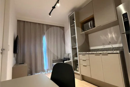 Studio HIS2 mobiliado 38m² na Liberdade, lazer completo, pronto para morar.