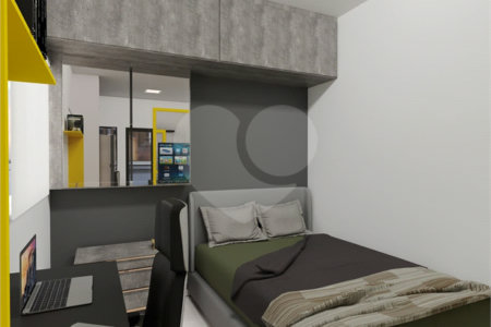 Sobre kitnet com 20 m² para alugar em São Paulo - SP