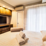 Apartamento totalmente mobiliado com ar-condicionado localizado no coração do Brooklin!!!