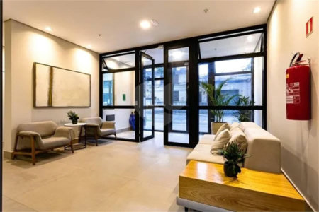 Studio mobiliado, a venda com 27m² - Lazer completo