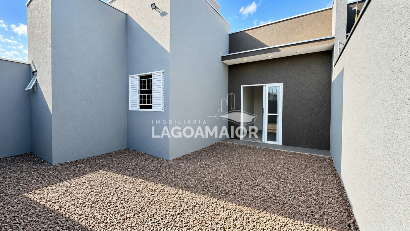Casa à venda com 2 quartos, sendo 1 suíte, em Bela Vista da Lagoa, Três Lagoas - MS