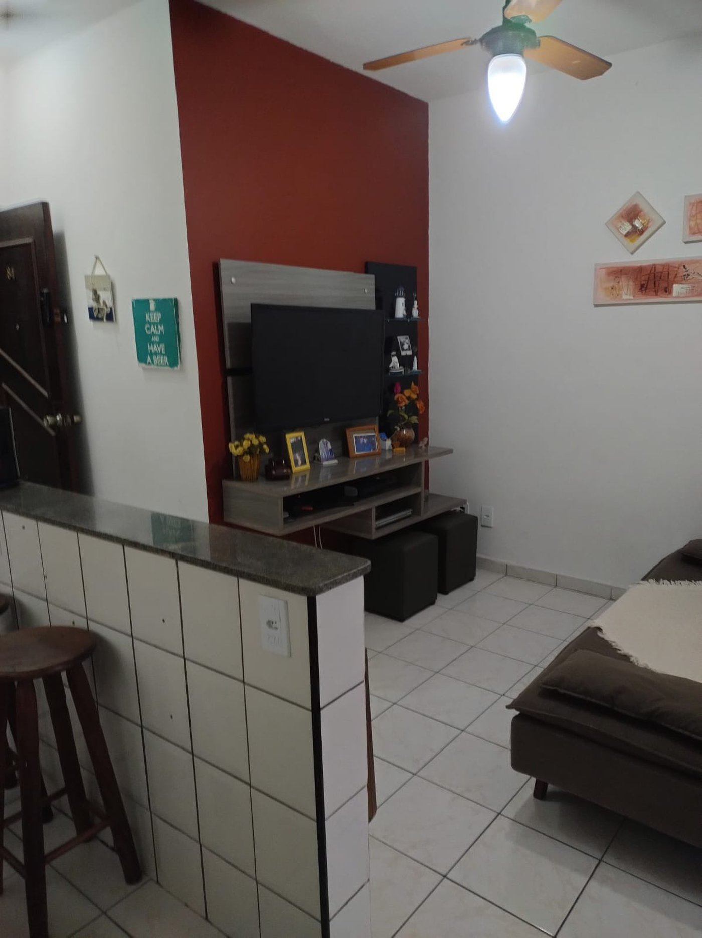 Apartamento à venda com 1 quarto em Boqueirão, Praia Grande - SP