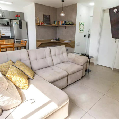 Apartamento com 57m² na região do Brás em São Paulo - SP.