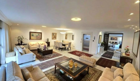 Apartamento próximo da praia com 4 dormitórios à venda, 257 m² por R$ 1.800.000 - Gonzaga - Santos/SP