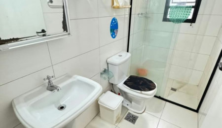 Apartamento com 3 dormitórios à venda, 73 m² por R$ 350.000,00 - Balneário Cidade Atlântica - Guarujá/SP
