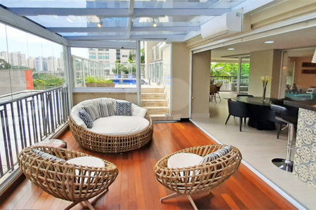 Apartamento à venda com 4 suítes em Campo Belo, São Paulo, SP
