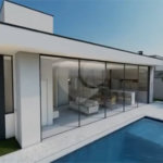 Terreno com casa em construção no Condomínio Alphaville I , em Ribeirão Preto/SP.