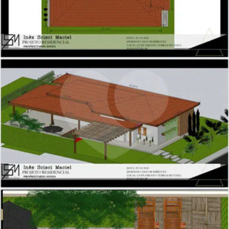 Indaiatuba- Terras de Itaici - Terreno - 1.000mts - Topografia plana, todo murado. Pomar formado. Horta. Caixa d’água tipo taça de 5.000lts - Casa inacabada com quatro dormitórios, sendo duas suítes, banheiro, lavabo, e banheiro externo. (5 banheiros no total) - Cozinha em conceito aberto.