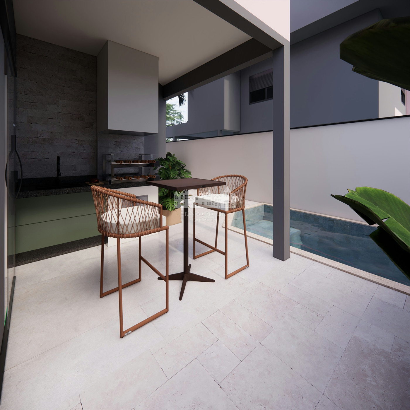 Residencial Donateka: casa em condomínio com piscina privativa