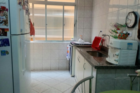 Apartamento com 2 dormitórios à venda, 65 m² por R$ 430.000,00 - Aparecida - Santos/SP