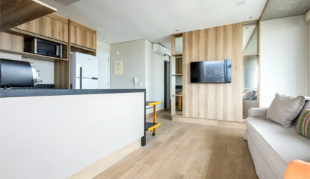 Studio para alugar com 1 suíte em Jardim das Bandeiras, São Paulo, SP
