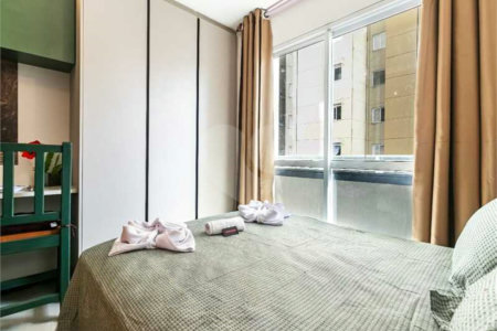 Apartamento à venda ou para alugar com 1 quarto em Brás, São Paulo, SP