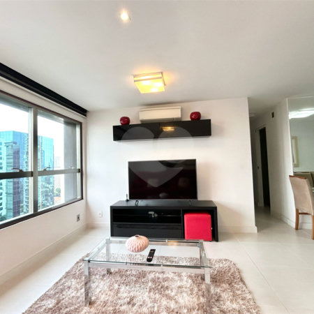 Apartamento à venda ou para alugar com 2 quartos, sendo 1 suíte, em Brooklin, São Paulo, SP