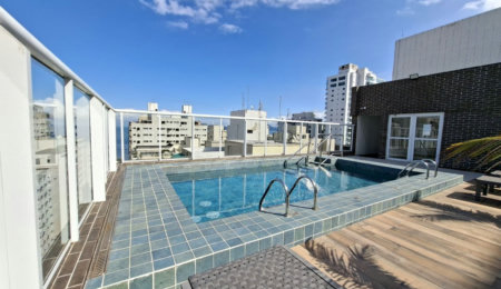 Apartamento com 2 dormitórios à venda, 82 m² por R$ 1.150.000,00 - Aparecida - Santos/SP