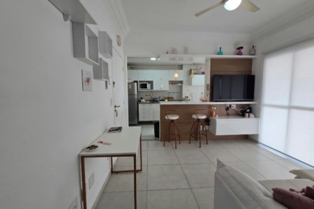 Apartamento com 1 dormitório, 45 m² - venda por R$ 670.000,00 ou aluguel por R$ 5.000,00/mês - Boqueirão - Santos/SP