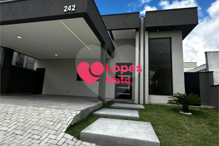 Casa à venda com 3 quartos, sendo 2 suítes, no condomínio Reserva Rudá, São José dos Campos - SP