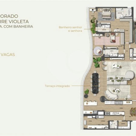Apartamento à venda com 3 suítes em Água Branca, São Paulo, SP