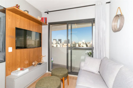 Apartamento de 68m² com 2 Quartos (1 Suíte) e 1 Vaga no Condomínio Downtown - República