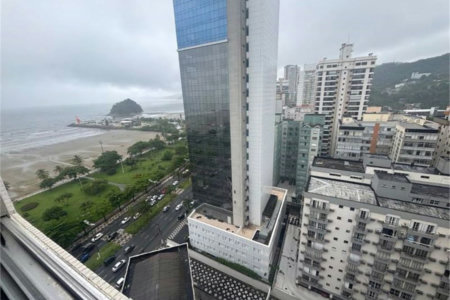 Apartamento Residencial à venda, José Menino, Santos - AP1085.