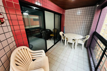 Apartamento com 3 dormitórios à venda, 125 m² por R$ 915.000,00 - Aparecida - Santos/SP