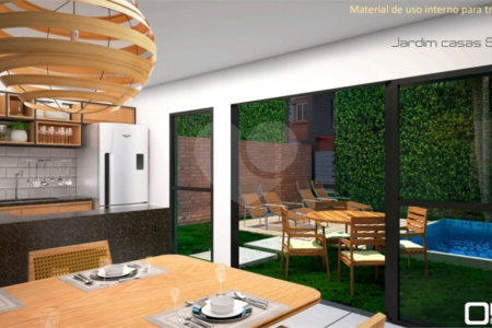 Casa à venda com 3 suítes no condomínio Cube Jardim Guedala, São Paulo - SP