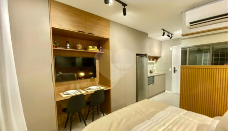 Apartamento à venda com 1 quarto em Campo Belo, São Paulo, SP
