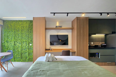 Studio à venda ou para alugar com 1 quarto em Sumaré, São Paulo, SP