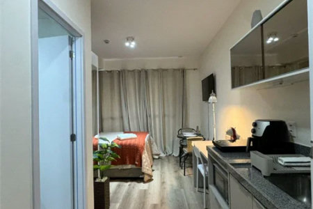 Apartamento à venda com 1 quarto em Vila Cordeiro, São Paulo, SP
