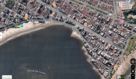 Terreno para alugar, 860 m² - Itararé - São Vicente/SP
