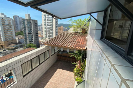 Cobertura com 4 dormitórios à venda, 400 m² por R$ 2.580.000,00 - Ponta da Praia - Santos/SP