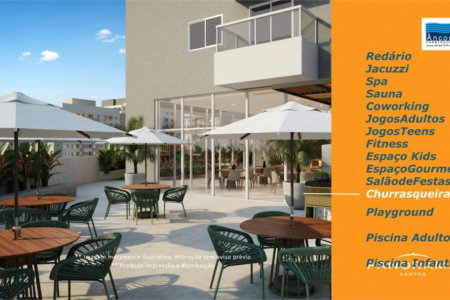Apartamento Residencial à venda, Encruzilhada, Santos - AP1060.