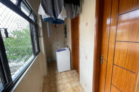 Excelente Apartamento com 3 dormitórios à venda, 100 m² por R$ 610.000 - Campo Grande - Santos/SP