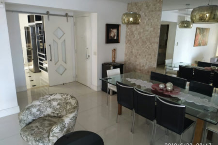 Apartamento com 3 dormitórios à venda, 155 m², vista para o mar - Embaré - Santos/SP