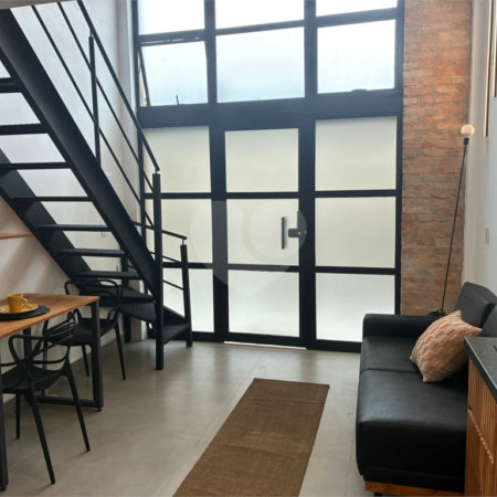 Duplex para alugar com 1 quarto em Mirandópolis, São Paulo, SP