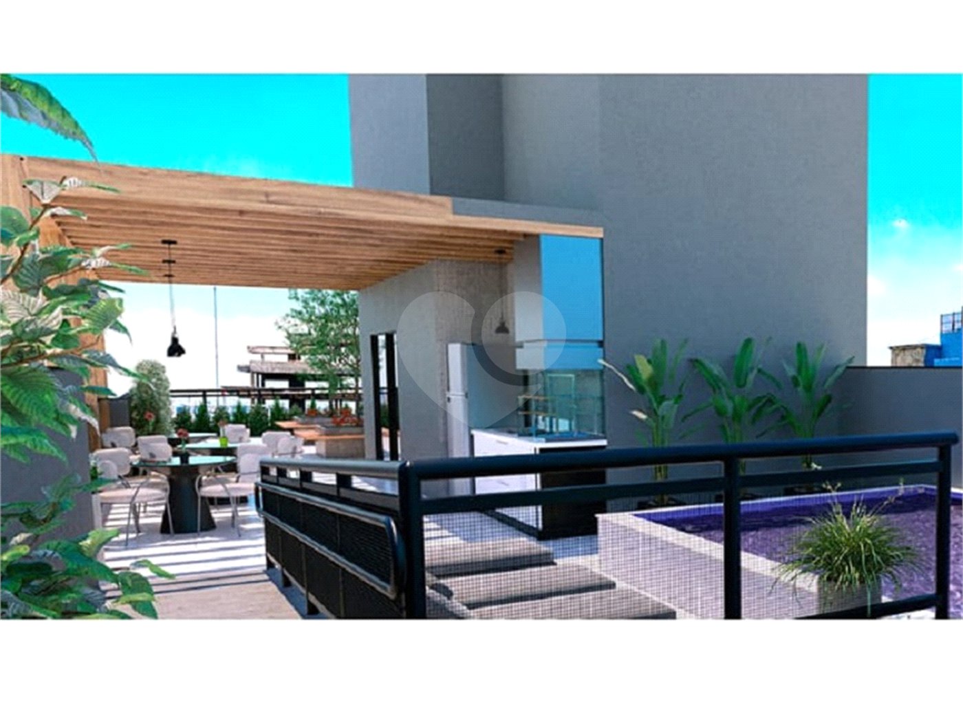 Apartamento com 28 m² na Aclimação