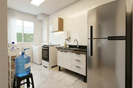 APARTAMENTO TÉRREO COM 2 QUARTOS À VENDA NO PARQUE CAMPO BONITO