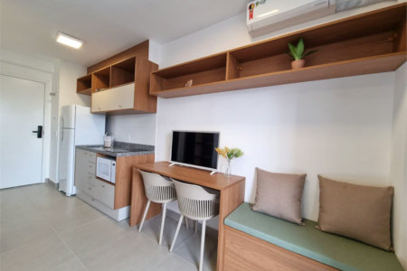 Apartamento à venda ou para alugar com 1 quarto em Pinheiros, São Paulo, SP
