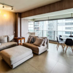 Apartamento totalmente mobiliado com ar-condicionado localizado no coração do Brooklin!!!